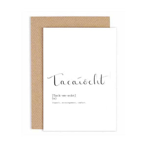 Greeting Card - Tacaiocht - Support