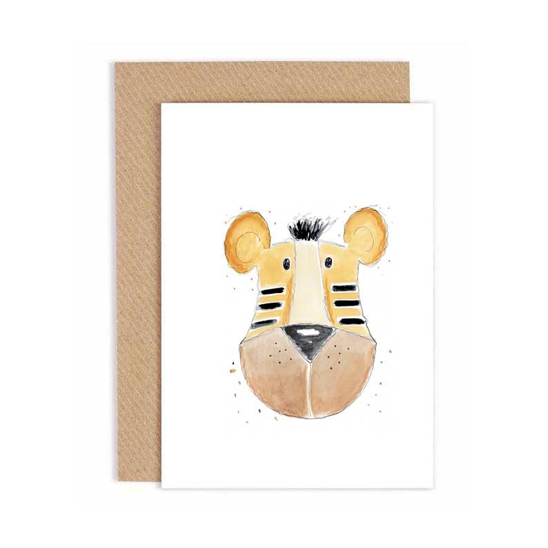 Greeting Card - Terence The Tiger