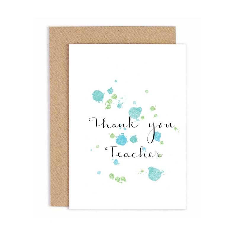 Greeting Card - Thank You Teacher