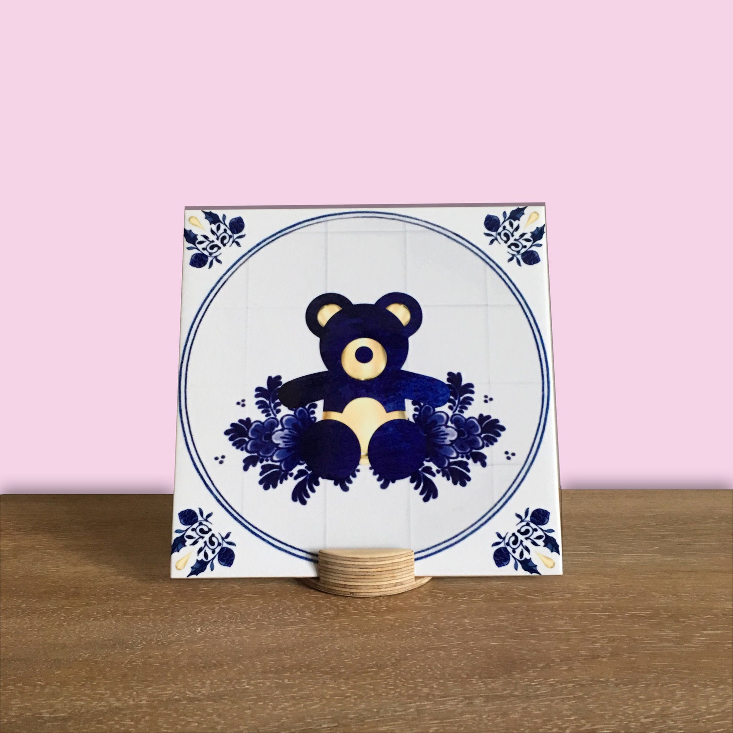 Teddy Bear Picnic - Single Tile Wall Art