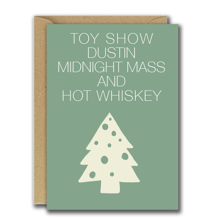 Toy Show And Dustin - Christmas (Greeting Card)