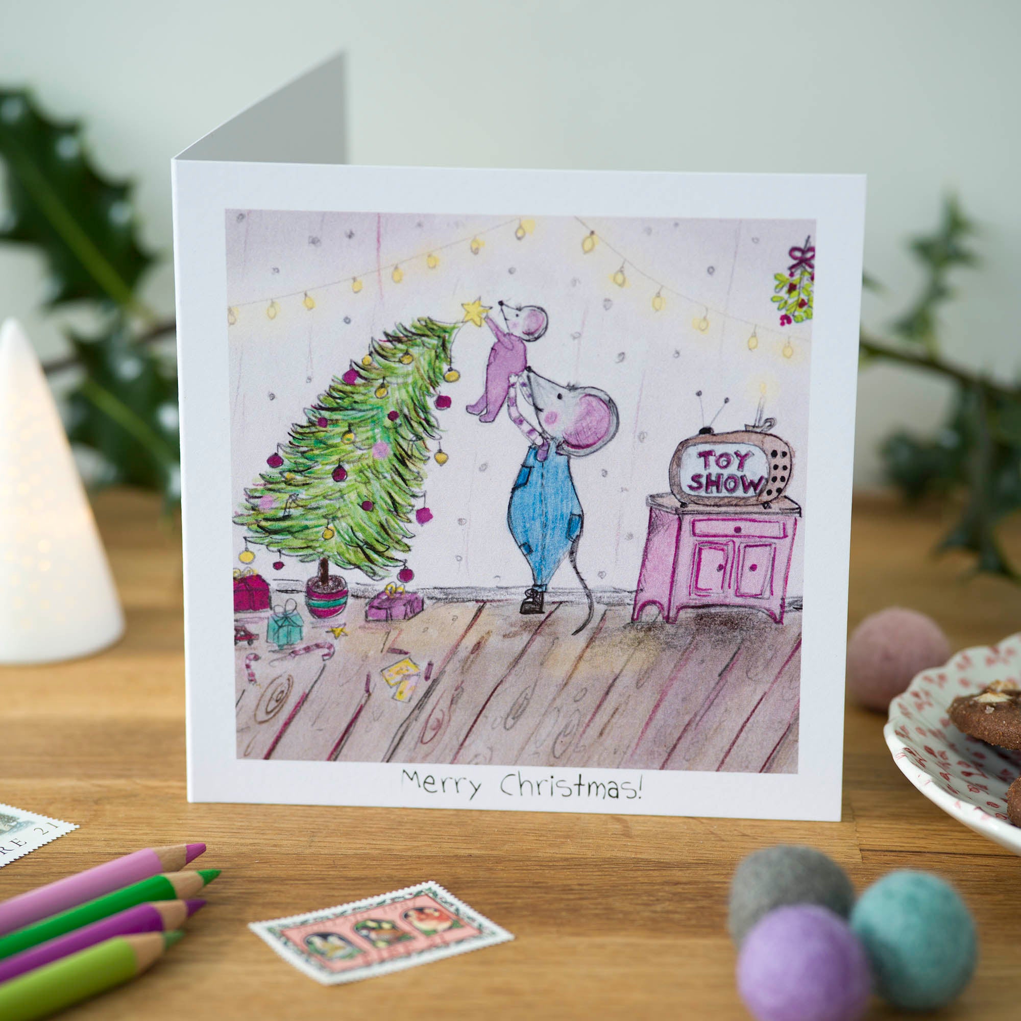 Pear Shaped Studio "Toy Show" Greeting Card