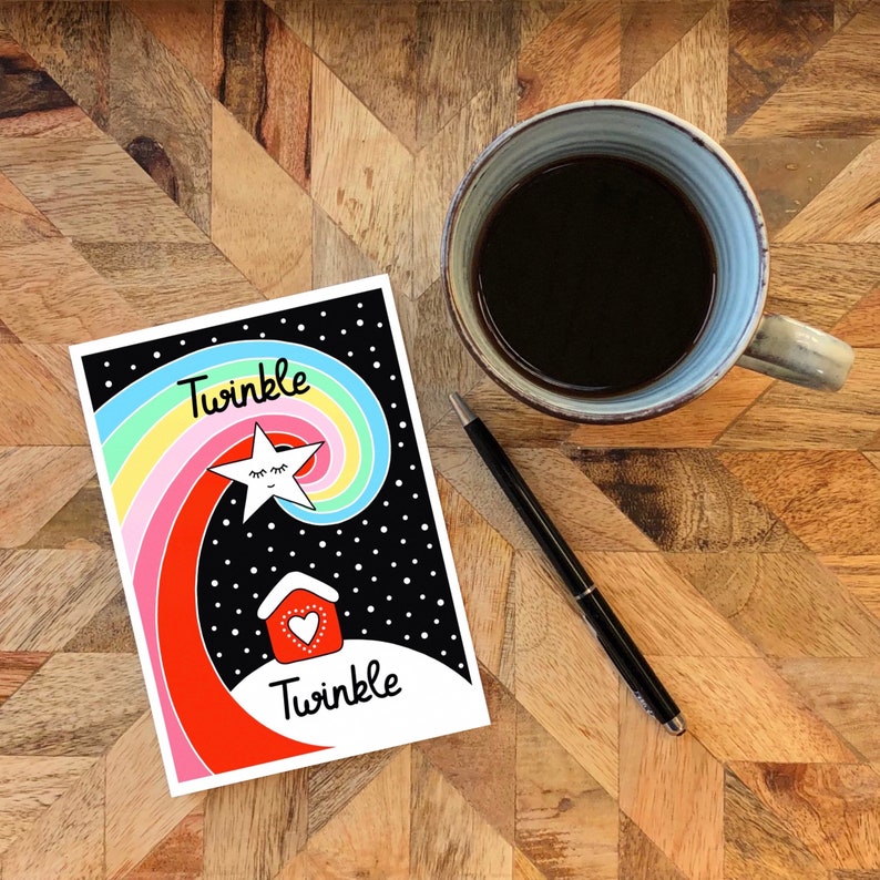 Christmas Card -  Twinkle Twinkle
