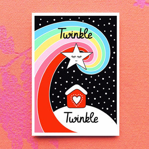 Christmas Card -  Twinkle Twinkle