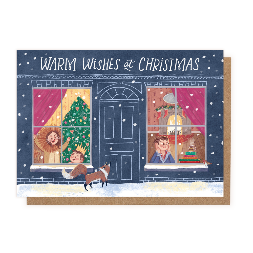 Warm Wishes At Christmas - (Greeting Card)
