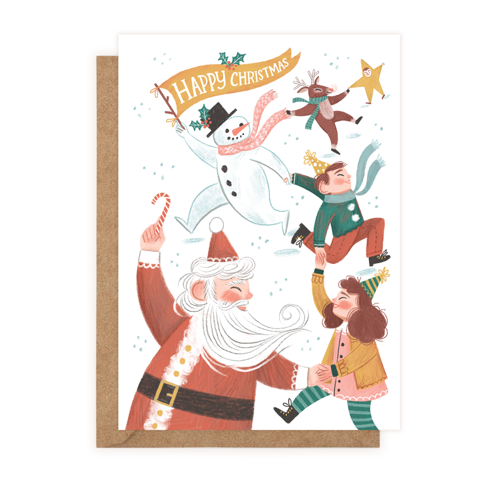 Christmas Dance (Greeting Card)